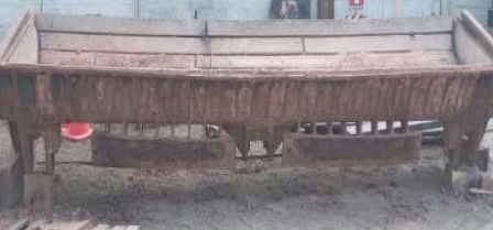 Hoja Komatsu WD600 Antes de Reparación